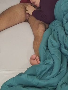 Delicious blow job