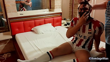 Peter Soccer player tied up and gagged | Behind the Scenes