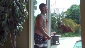 Jerking &amp; Watching on Step-dad