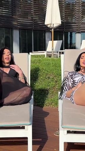 Luiza and Clea Get Fucked by ***