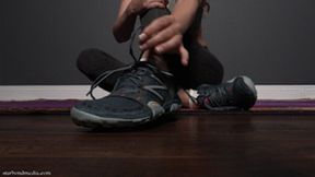 Sweaty Sock Session - Star Nine Smelly Socks Jerk Off Instruction From Blonde Goddess 1080