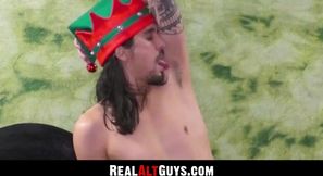 RealAltGuys.com - Long-haired emo inserts a huge dildo deep into his eager asshole