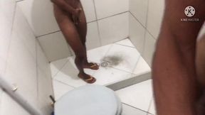 quis da para o meu cabeca branca no banheiro depois de ter feito um sexo anal