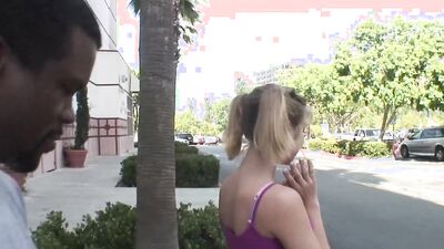 Beautiful dark-haired Eden is craving for white cock in her ass