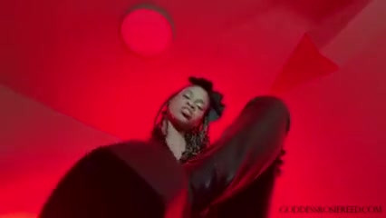 Beat Your Balls and Eat It - Ebony Femdom Goddess Rosie Reed CBT and Cum Eating Instruction Domination POV - Standard Definition
