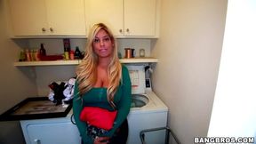 BANGBROS - Blonde PAWG Bridgette B Takes Big Black Cock Like A Champ