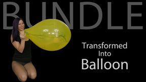 Transformed into Balloons B2P Bundle - 17 Inch Balloon Blow2pops - Kylie Jacobs - MP4 1080p HD