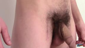 StraightNakedThugs: Chad Turner Wanks His Dick Until He Shoots Big Load