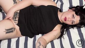 lilithya gets dominated hard by two alpha males – petite tattooed submissive takes it all