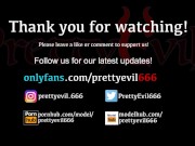 OMG! I'm Cumming so hard with my glass dildo and anal plug