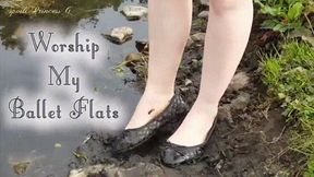 Worship Ballet Flats