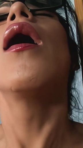 Horny Shemale Solo Tease: Stroke & Cum with Her Pulsing Cock!
