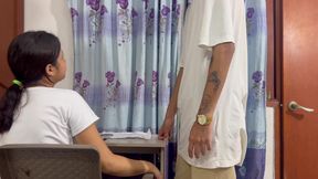 I Take Advantage of the Fact That My Little Stepsister Is Stuck to Fuck Her Hard and Cum in Her Ass.