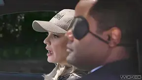 Blonde Sucking Black Dick In The Car With Tyler Knight And Kenzie Taylor