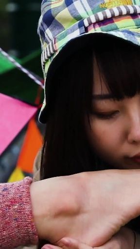 Wet Socks, Toes Soaked in Saliva - Saku Kurosaki Surrenders to Fuka Nagano’s Foot Scent