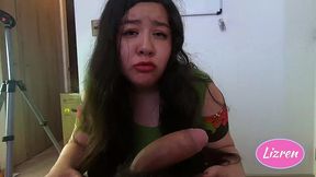 lizren le pido que me de duro