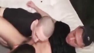 Big-Cocked British Chavs in a Dirty Threesome