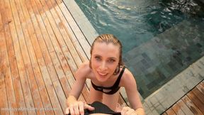 10MIN SLOPPY OUTDOOR DEEPTHROAT