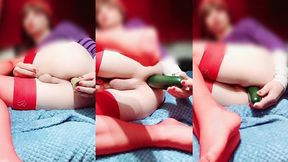 atrevida linda y femenina ts caliente penetrando su ano vagina #55 - jovencita duro por el culo - masturbacion anal - pervertida ladyboy - mariquita cachonda - rubyqueen