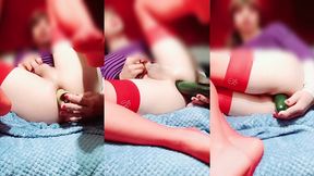 atrevida linda y femenina ts caliente penetrando su ano vagina #55 - jovencita duro por el culo - masturbacion anal - pervertida ladyboy - mariquita cachonda - rubyqueen