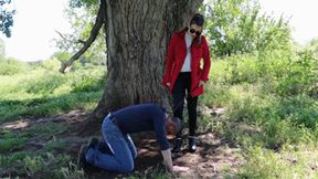 MISTRESS ISIDE - PUBLIC CANING HD
