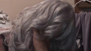 Silver Hair CD Sucks on Toes 5