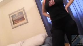 Amateur Latina Aldanna gives slutty homemade blowjob