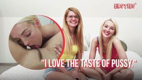 Ersties - Sexy Blondes Andy & Izzy Taste Each Other Before Grabbing the Magic Wand