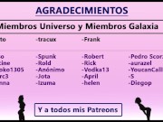 JOI - Masturbándote en el cine, fantasía en español.