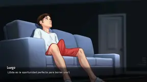 My stepmom really wanted to fuck me in the most explicit Summertime saga ever.
