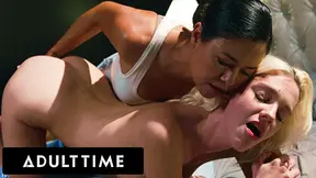 Femdom Dana Vespoli makes Kenna James orgasm with her dominant seduction