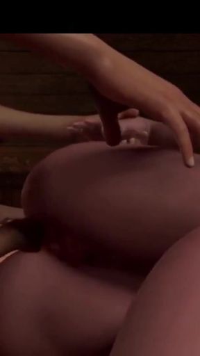 Unforgettable moment from "Shaved pussy fucking in doggystyle and riding on dick - Hentai Uncensored 3D"