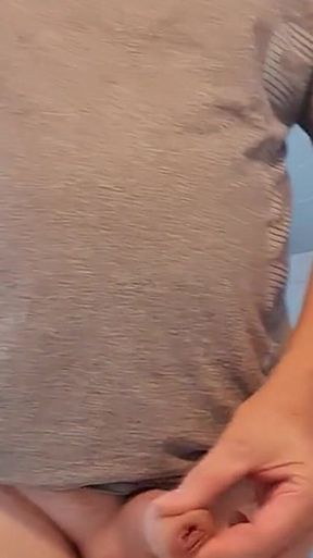 Sperm cumshot