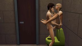 stepmom enters her virgin stepson bathroom while taking a bath to teach him how to have sex with a woman