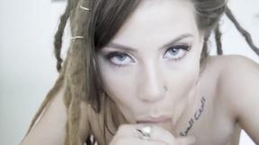 ”SIS LOVES ME Naughty tatted stepsis Indica Flower fucks bro in P-O-V”