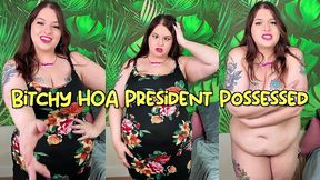 bitchy hoa president possessed - your hoa president sydney screams pays you a visit and you possess her to explore her plump body - possession, body swap, transfer fetish