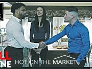 Hot Real Estate Agent Creampied By Client While Wife Waits Outside - Brock Johnsyn, Trevor Brooks