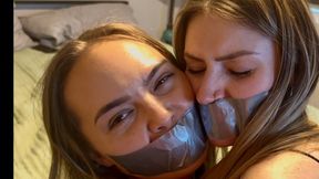 Stayover 2025 HD-Blake LaVista gets duct taped and gag by Kody and London Evans