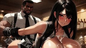Big Titty Tifa's Big Natural Breasts Are a Wonder to Behold!