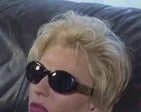 A Super Hot German Blonde Gets Fucked Hard by Two Loaded Pecker