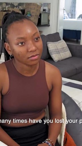 This innocent BLACK TEEN said she loved her BOYFRIEND... still chose America and got drilled DEEP   Clip 1