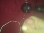 Cum on her vibrator