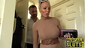 Inked subslut hammered by big cock