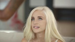 Naughty blondie Naomi Woods takes black rod of employer