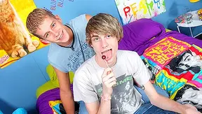Sucking This Juicy Lollipop? Kayden Prestons Naughty Fun Starts Now – 18+