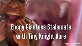 Ebony Giantess Stalemate with Tiny Knight Vore - Royal Ro ebony giantess mouth fetish roleplay hd mp4 1080p