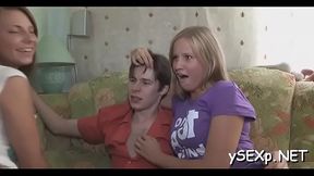 Group act rewards both sexy sluts with lots of bright joy