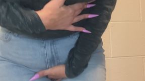 Redhead MILF Can’t Hold It & Pees Her Jeans!