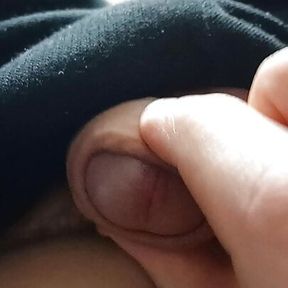 My girlfriend puts her legs behind her head to make sure sucking is hard