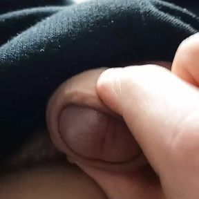 My girlfriend puts her legs behind her head to make sure sucking is hard